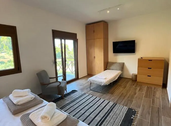 Tatil Evi Paralia Homes Peaceful 2 Bedroom, Unit # 2 Kriopigi